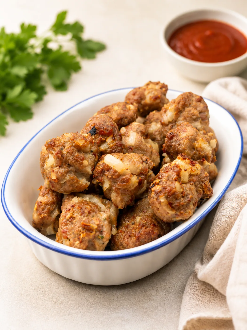 Air-Fried Beef Kabab Bites
