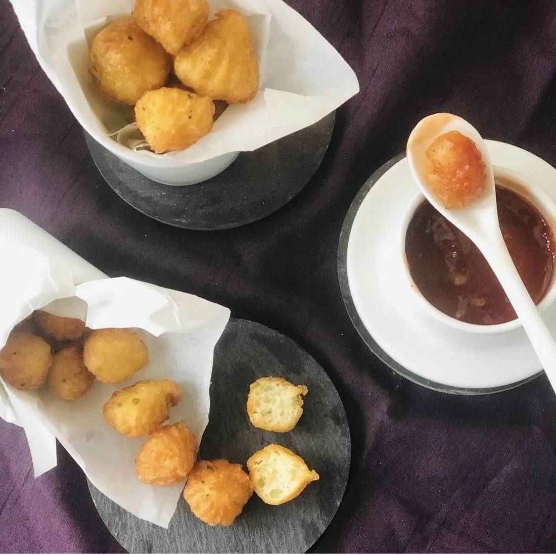 Crispy Potato Puffs
