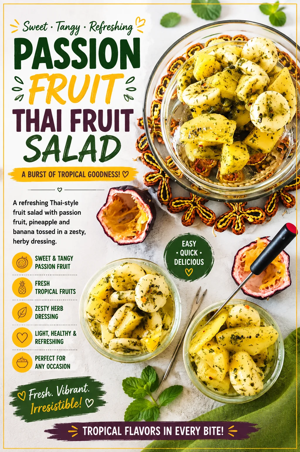 Save Passion Fruit Thai Fruit Salad on Pinterest
